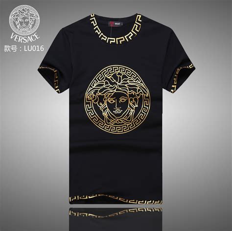 black and red versace shirt replica|Versace Imitation .